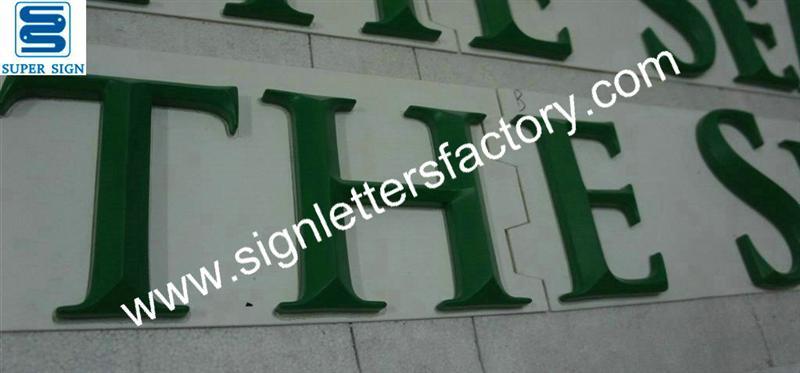 3D painted PVC  letter sign